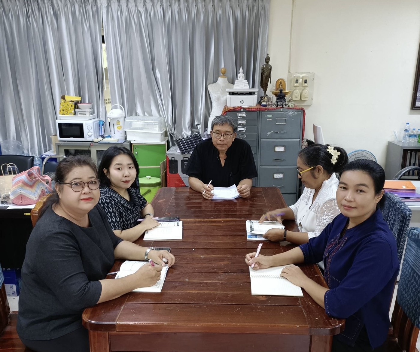 พช.พนมสารคาม ประชุมประจำเดือน กุมภาพันธ์ 2569